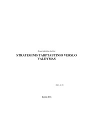 Strateginis Tarptautinio Verslo Valdymas Mokslobaze Lt