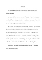 Canal lock diagram - mokslobaze.lt