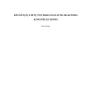 Rugsciųjų Lietų Poveikis Pastatams Ir Kitoms Konstrukcijoms Mokslobaze Lt