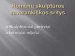 Senovės Romos Skulptūra - Mokslobaze.lt