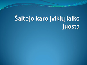 Saltojo Karo įvykių Laiko Juosta Mokslobaze Lt